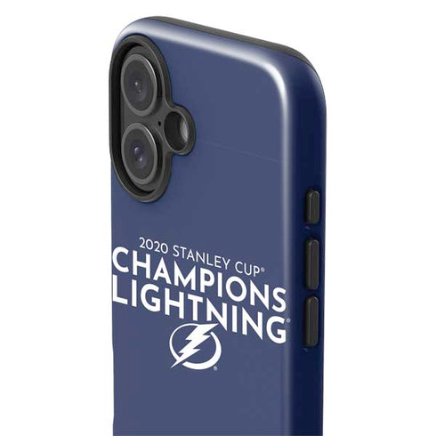 NHL 2020 Stanley Cup Champions Lightning iPhone 16 Plus Impact Case